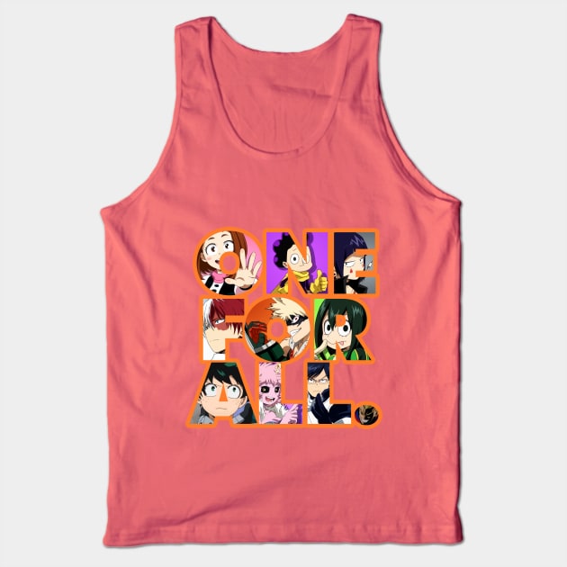 One for all. Tank Top by Lucile